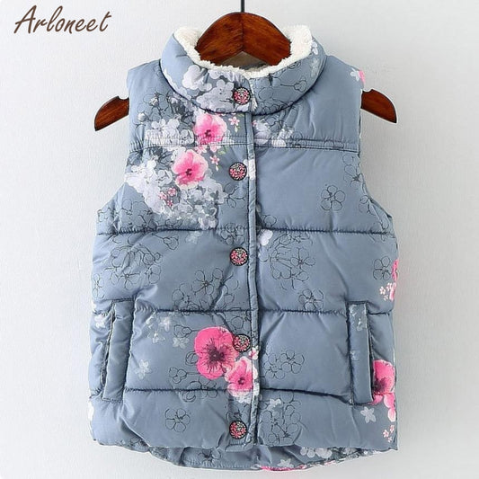 Chaleco Floreado