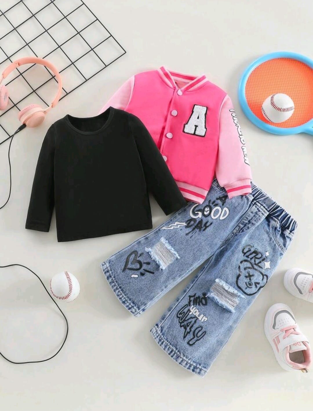 CONJUNTO 3P CON ABRIGO