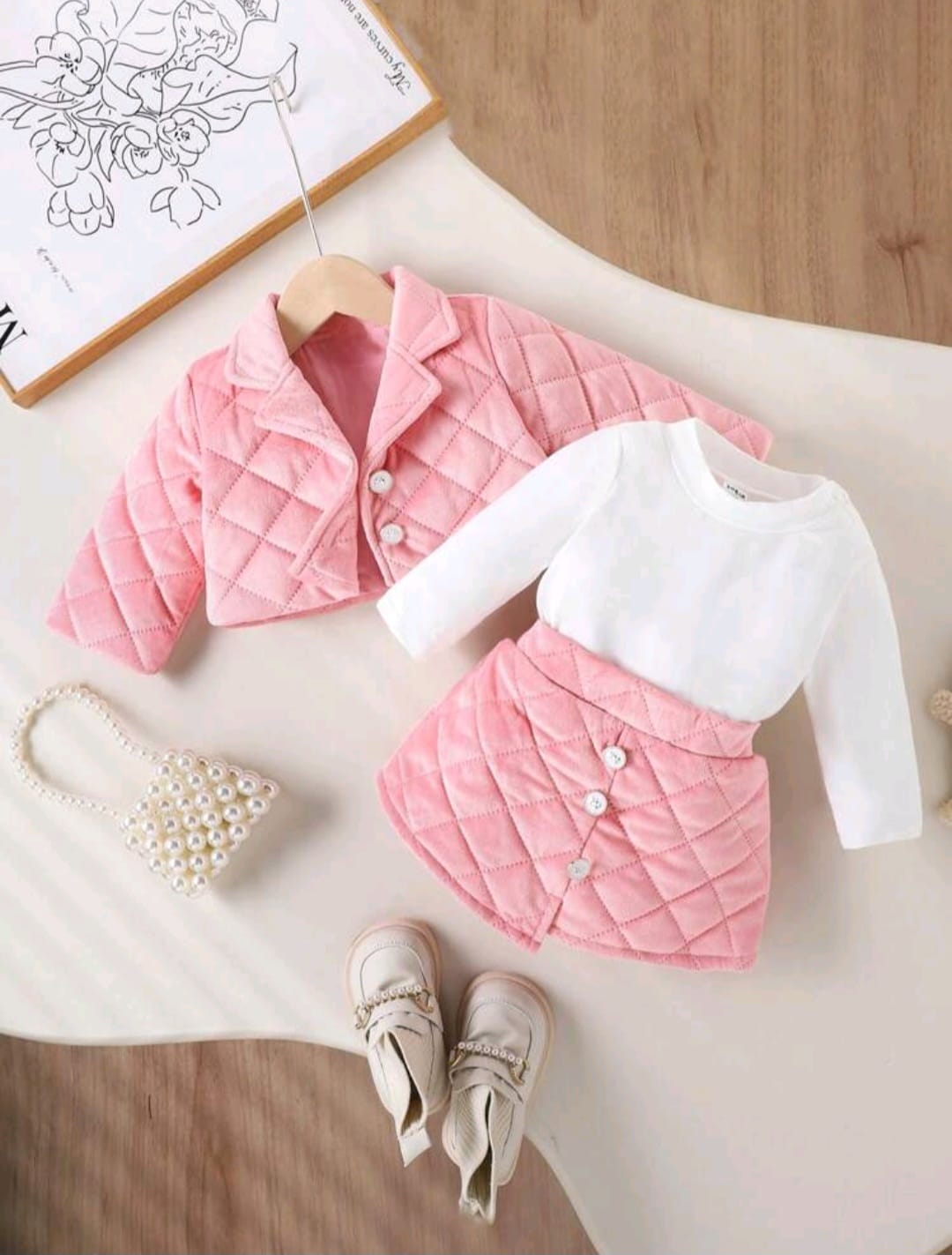 CONJUNTO 3P CON FALDA