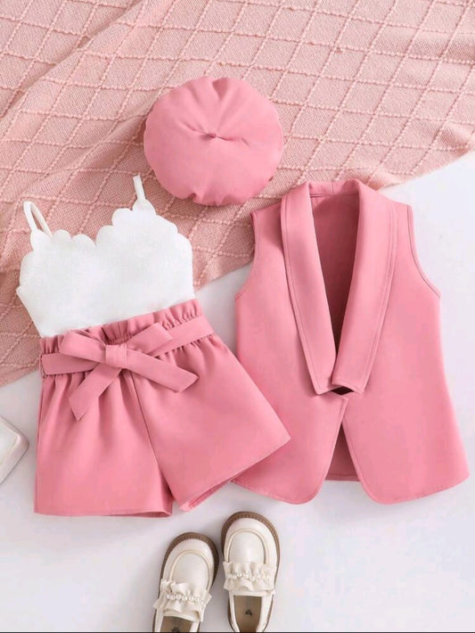 CONJUNTO 3P GABARDINA